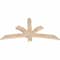 Ekena Millwork Davenport Smooth Timber Gable Bracket, Douglas Fir, 48"W x 26"H x 1 1/2"D x 3 1/2"F, 13/12 Pitch GBW048X26X0204DAV00SDF - alternate 3